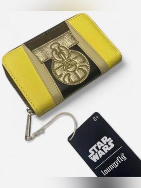 New Star Wars loungefly wallet LA comic con 2022 exclusive new with tags